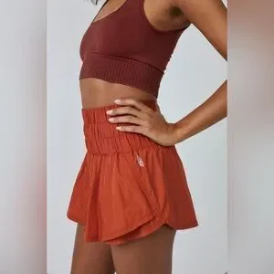 FP Movement The Way Home Red Earth Shorties M/L